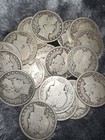 One Random Date Barber Half Dollar 50c 1892-1915 All Readable Dates 90% Silver