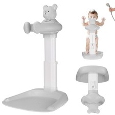 Shower Toddler Stand Foldable, Adjustable Height Baby Shower Standing Support Uj