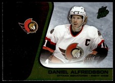 2002-03 PACIFIC QUEST FOR THE CUP GOLD Daniel Alfredsson /325 Ottawa Senators