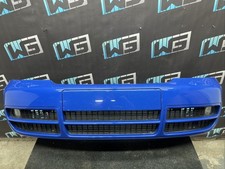 Audi S4 A4 Front Bumper Cover Assembly Nogaro Blue Oem 2000-2002 Audi S4 A4 Front Bumper Cover Assembly Nogaro Blue Oem 2000-2002