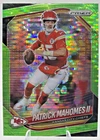 Patrick Mahomes II 2025 Panini Prizm Neon Green Pulsar Kansas City Chiefs #26