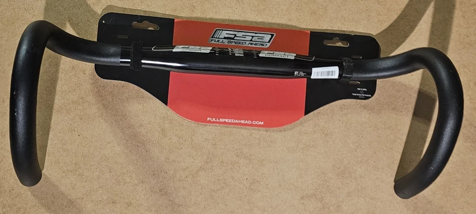 FSA Omega Compact 420mm Drop Handlebar New - Image 4 of 4