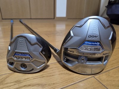 TaylorMade SLDR 460 Driver 10,5° SLDR Fairwayholz 3W 15° S Flex mit Cover RH