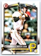 2025 Bowman - Prospects Mitch Jebb #BP-41 (RC) Pirates