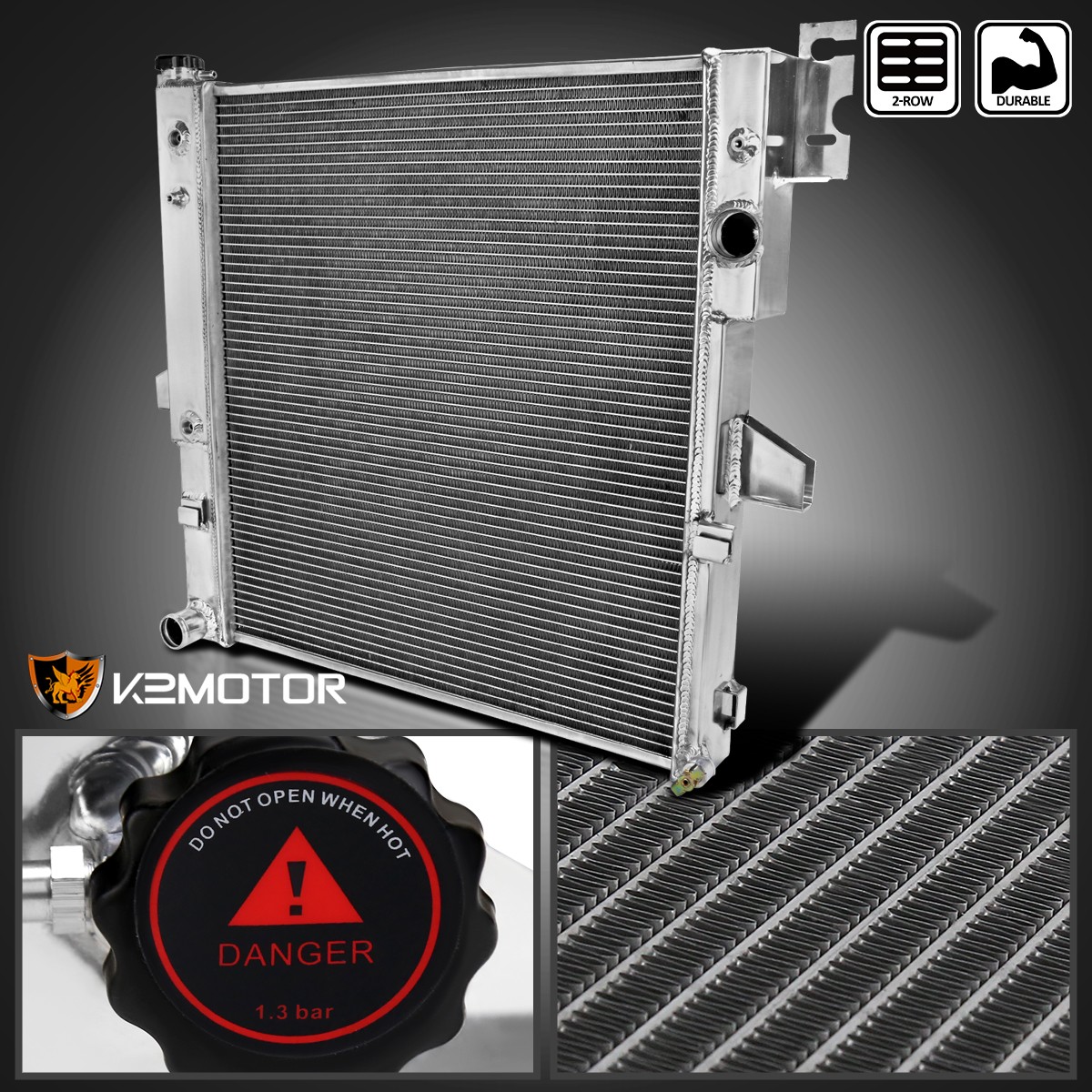 Fits 1996-1999 Ford Explorer 97-99 Mercury Mountaineer V8 2 Row Core Radiator