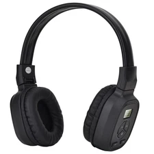 Portable Personal FM Radio Headphones with Good Reception, LED Display, Soft ...