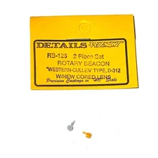 NEW Details West RB-126 Rotary Beacon with Cored Lens "Western-Cullen" Type