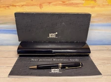 MONTBLANC Meisterstuck Black Resin Classique 164 Ballpoint Pen, NOS!