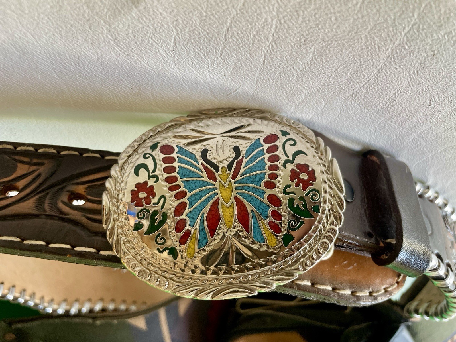 Vintage NEET Archery Quiver with 15 Easton 1714 Aluminum Arrows 26” + Leather