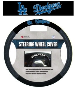 MLB Steering Wheel Cover Mesh Style CO , High quality poly-suede