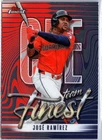 2026 Topps Finest Jose Ramirez Refractor (RAW)