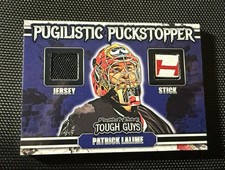 Presidents Choice Tough Guys Pugilistic PuckStoppers /9 PATRICK LALIME GU Sens