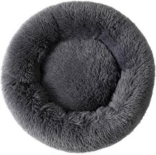 Donut Dog Bed Cat Bed Fluffy Calming Pet Bed Dog Round Bed Cat Round Bed Warm