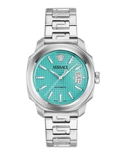 Versace Mens  Stainless Steel 42mm Bracelet Fashion Watch