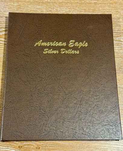 American Eagle Silver Dollar Set 1986-2021, 36 Coins In Dansco Album