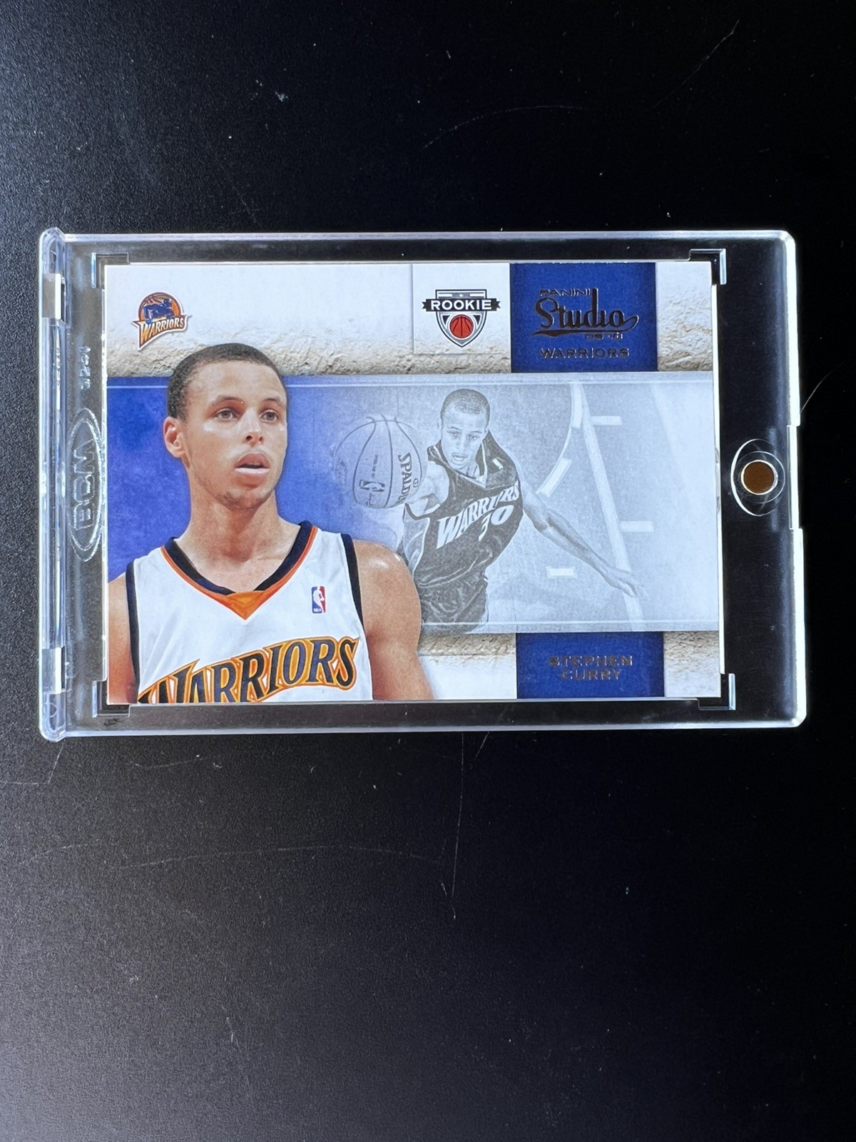 2009-10 Panini Studio Rookie Stephen Curry #129 Golden State Warriors