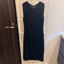 PRADA Sleeveless Dress Dark Blue 40