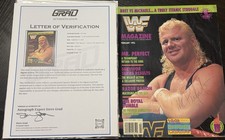 Wwf Magazine Signed Mr. Perfect Curt Hennig February 1993 Grad Lov Certified Wwf Magazine Signed Mr. Perfect Curt Hennig February 1993 Grad Lov Certified