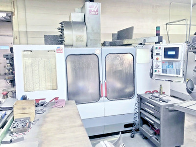 HAAS VF-4 CNC Vertical Machining Center, 10K GEARBOX SPINDLE, CNC VMC, 4TH AXIS