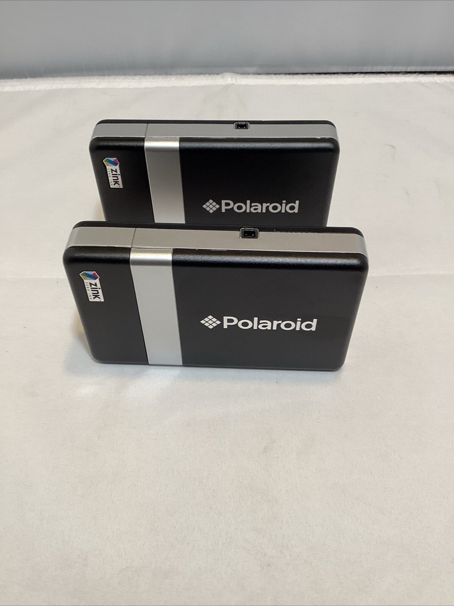 SET OF Polaroid PoGo Instant Mobile Thermal Printer Zink Zero