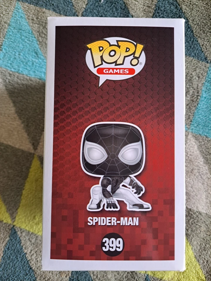 Spiderman Pop 399 Glow - Spiderman Funko Pop! 2018 abovedado + protector Foto 4 de 4