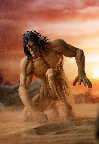 Attack On Titan PopUp Parade Figure Statue EREN YEAGER Max Factory - Foto 2 di 7