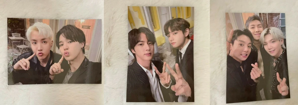 BTS PERMISSION TO DANCE PTD FLEECE ZIP-UP HOODIE photocard 3 set PC only |  eBay