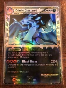 Leggi La Descrizione Pokemon Gx Ex Mega Orica M Charizard X Full Art Drini Red Y Ebay