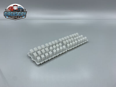 Ditch Light Housing Pilot Mount 1:87 HO Scale (QTY 48)