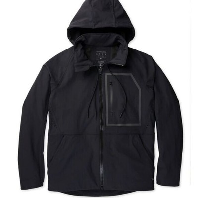 Outerknown Active Apex Jacket Black Athletic Waterproof Surf Jacket XS Nwt