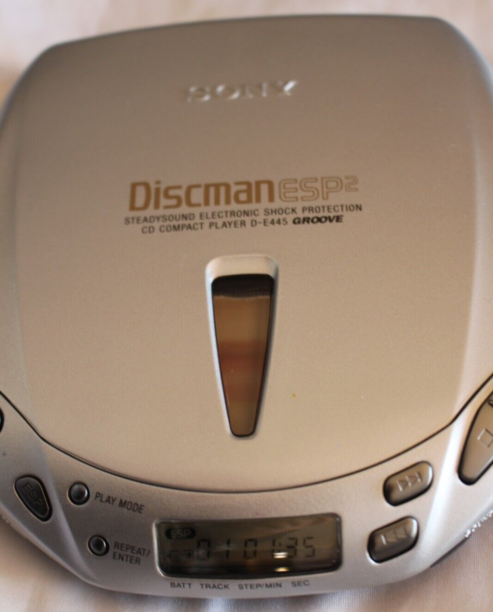 Vintage Sony Discman ESP2 D-E445 VGC Working look whats included