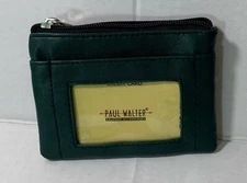 New Women Forest Green Key/coin purse wallet card holder Pocket wallet zippered