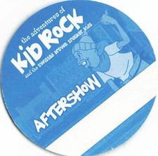 Kid Rock Backstage Pass Blue Circle Aftershow Variant