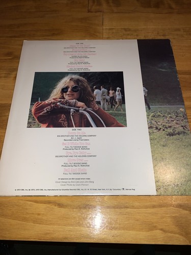 JANIS JOPLIN-'Janis Joplin's Greatest Hits'-VG+ Vinyl BMI BL 32168 1973 - Picture 4 of 4