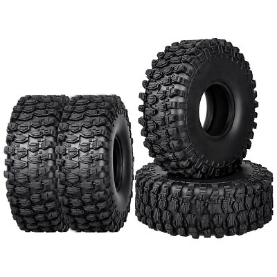 1.9 Tires - Ultimate Rock Crawler Performance for Axial SCX10 90047 SCX10 III...