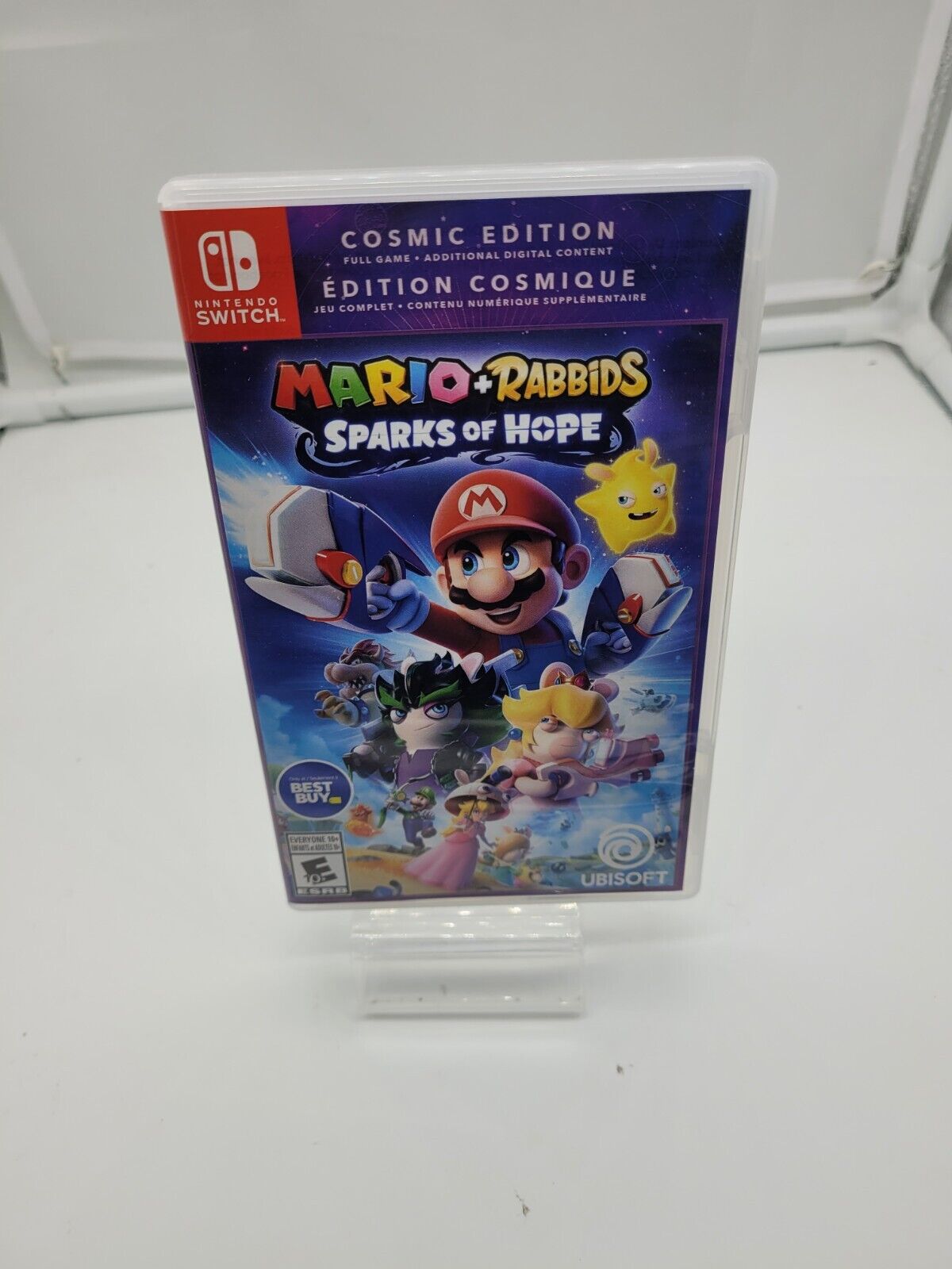 NEW Nintendo Switch OLED Mario Limited Edition + Mario Rabbids ✨ Sparks of  Hope