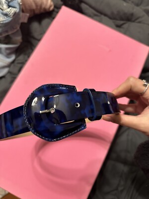 Maryam Nassir Zadeh Bruno blue tortoise belt Xs/S | eBay display picture 2
