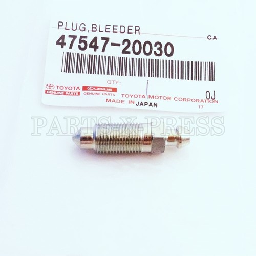 OEM GENUINE NEW TOYOTA LEXUS MANY MODELS BRAKE BLEEDER SCREW PLUG 4754720030 eBay