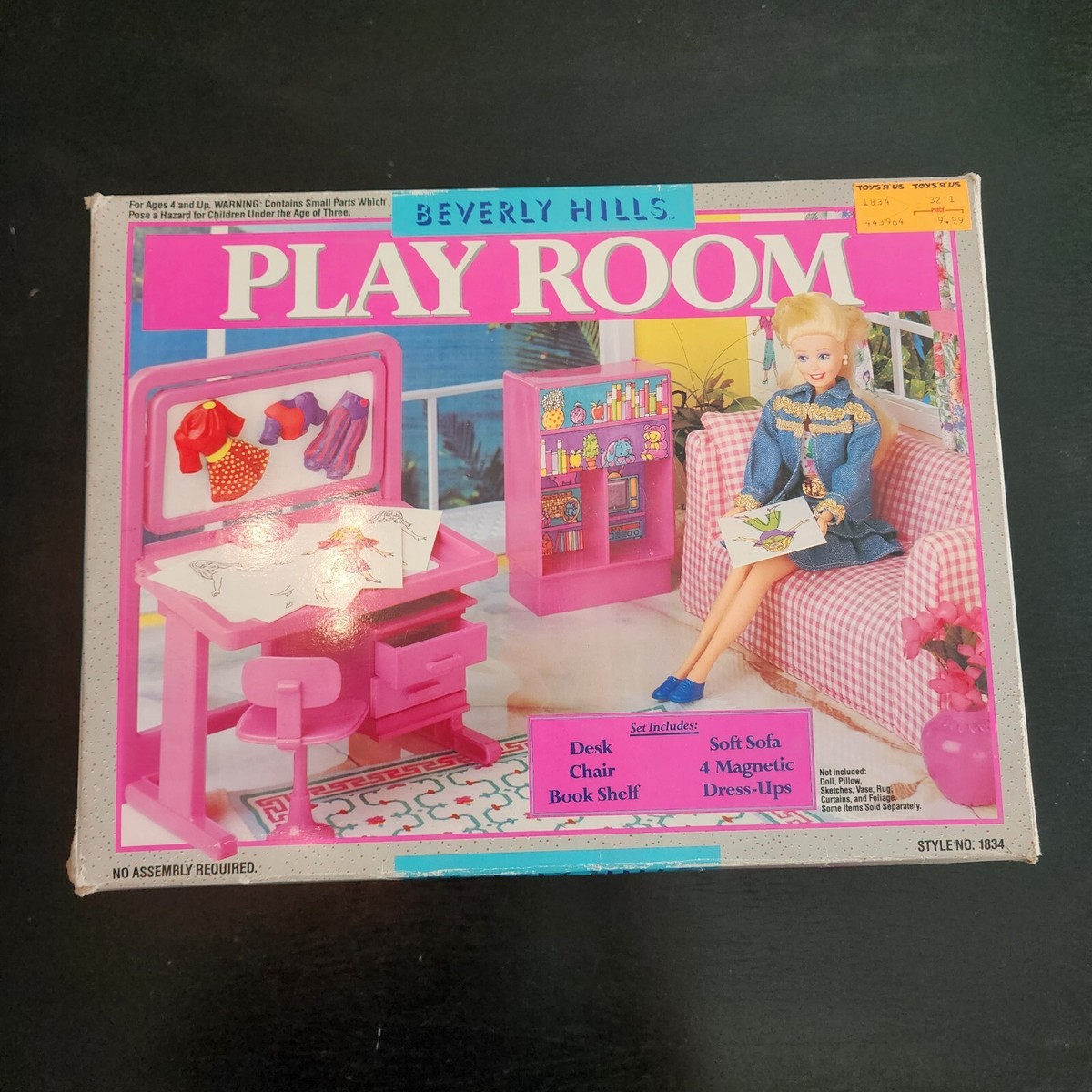 Barbie Vintage Furniture Amazon Vintage 1993 Sky Kids Beverly
