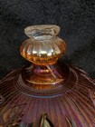 Imperial Carnival Luster Rose Marigold - Domed Lid for Butter Dish 1940's — photo 7