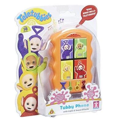 CHARACTER OPTIONS New Teletubbies Tubby Phone With Light and Sound Effects