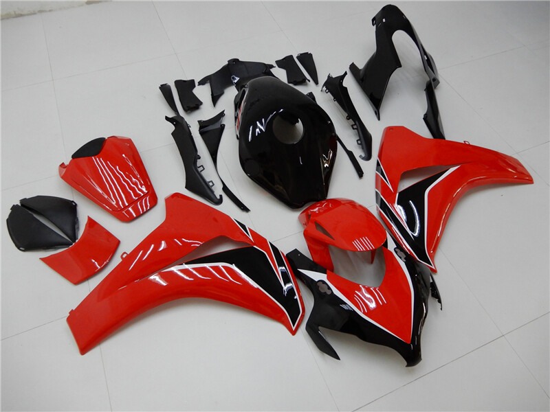 INJECTION MOLD ABS Black Fairing For W1 CBR1000RR 2008 2011 CBR1000 CBR 1000 RR