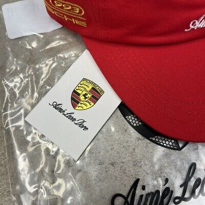 帽子 AIME LEON DORE PORSCHE 993 TURBO CAP Aime Leon Dore x Porsche 993 Turbo Skull Cap Jet Black Men's