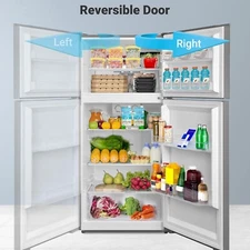 SMAD 13.9 Cu.Ft.Refrigerator with Top Freezer Frost Free Fridge for Apartment