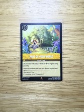 【残り0点】foil PART OF YOUR WORLD 30/204 JA1 Partof Your World R 30/204 JA-1 [Foil] The First Chapter Disney