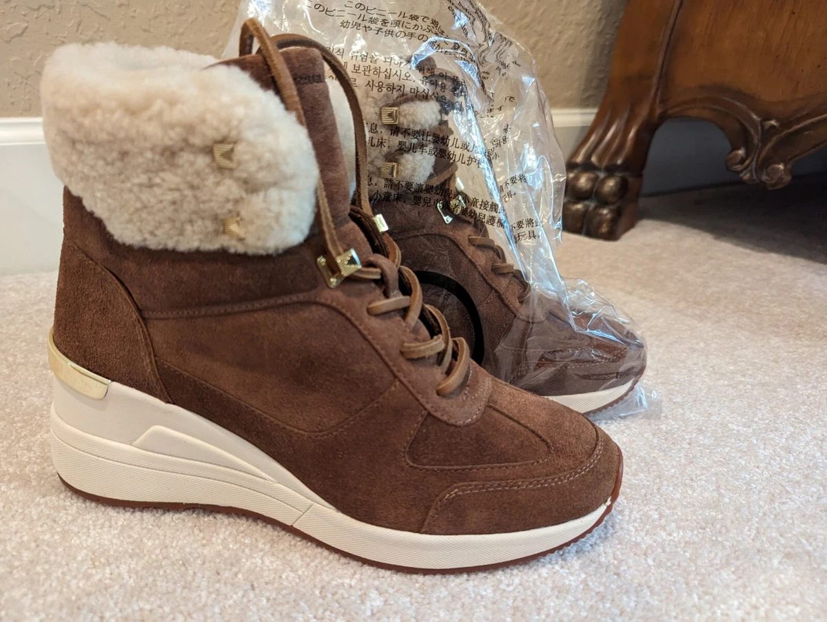 Michael kors wedge 2025 bootie