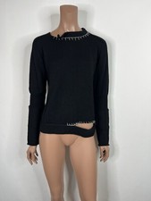 Vtg Yohji Yamamoto C.AW2005 Black Cutout Sweater JP2 S