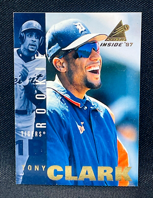 1997 Pinnacle Inside Baseball - TONY CLARK RC #143 - ROOKIE