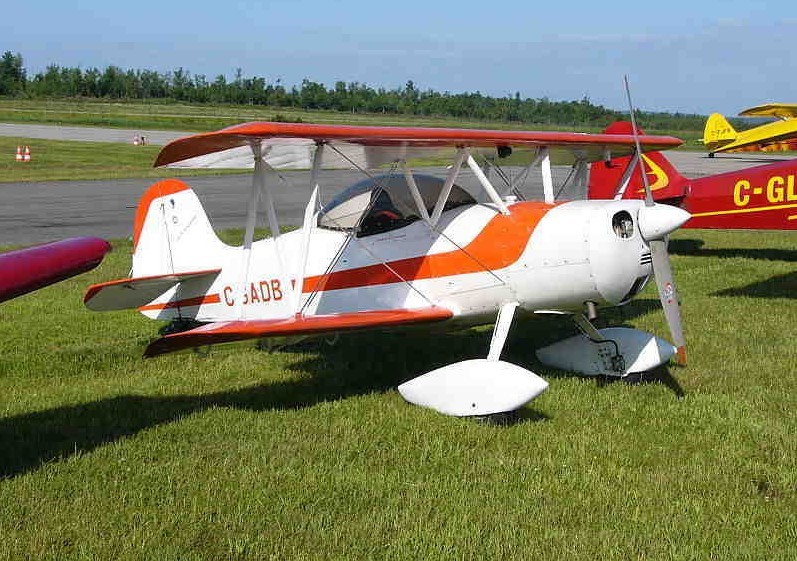 Smith DSA-1 Miniplane Homebuilt Sport Biplane Desktop Kiln Wood