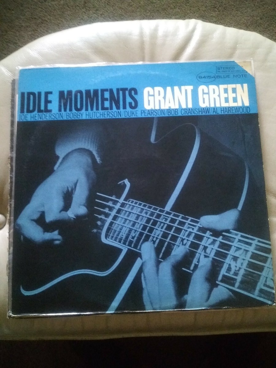 米LP Grant Green Idle Moments (- Van Gelder, Stereo) BST84154 BLUE NOTE /00260 Grant Green•Idle Moments 《RARE》BST 84154•Blue Note'68